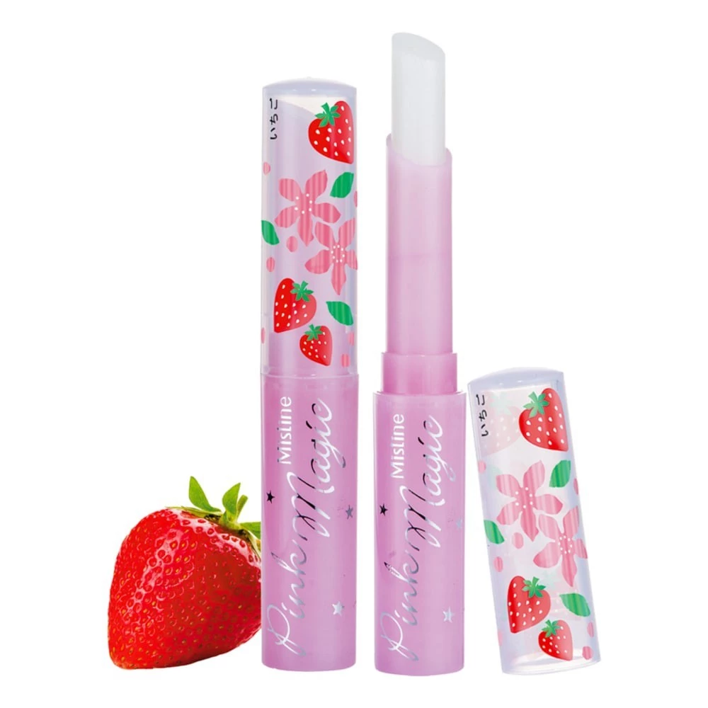 Mistine Pink Magic Lip Plus CB-2 Strawberry มิสทิน พิงค์ เมจิก ลิป พลัส ซีบี-2 สตรอเบอร์รี่